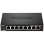 D-Link DGS-108/E Switch Gigabit de 8 puertos, no administrado, carcasa metálica